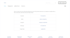 Desktop Screenshot of jjmehta.com